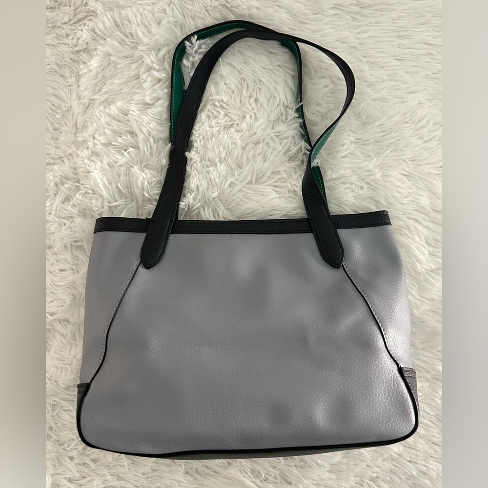 Coach Tote 27 Colorblock with Horse and Carriage Handbag Bag Twilight Multi 5775 - Picture 6 of 11